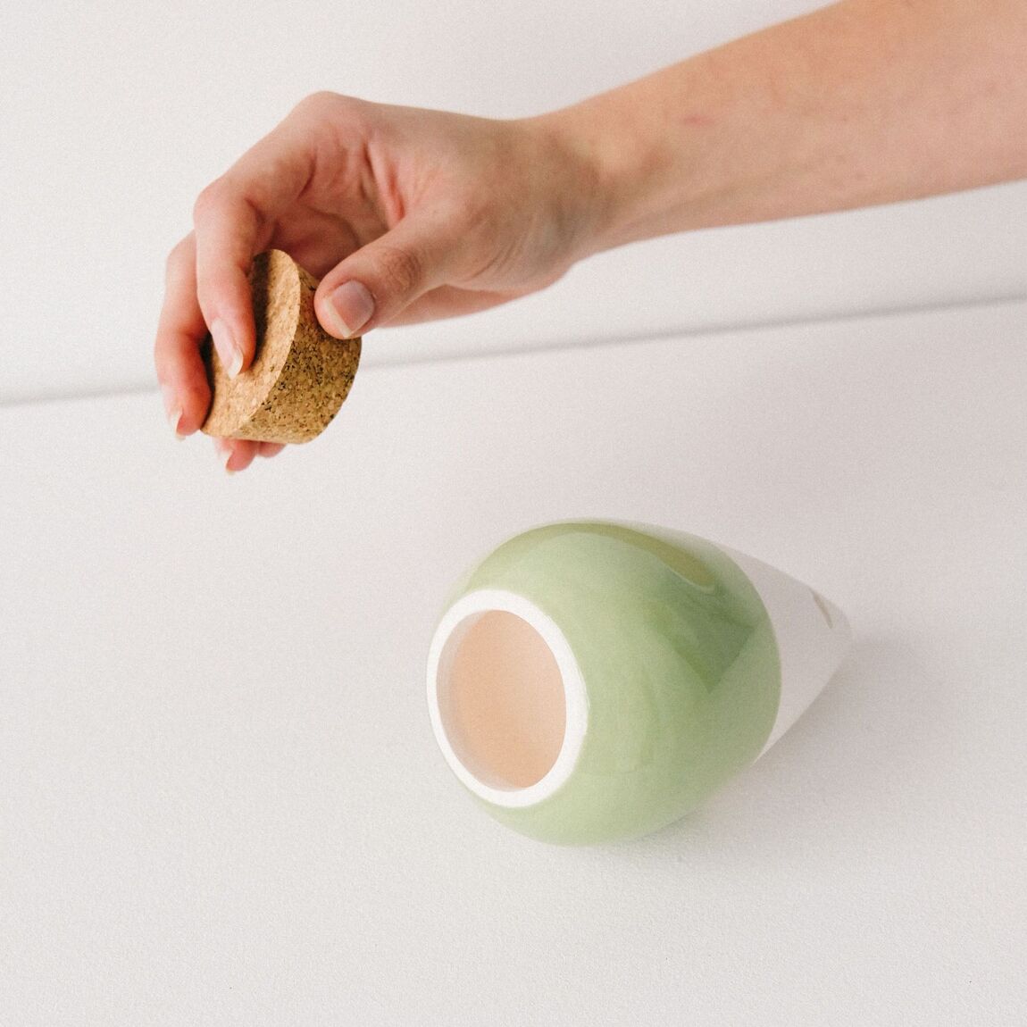 Moisturizing Olla - Green - Musgo Bazar