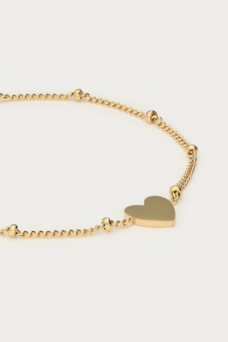 Mother - Daughter Bracelet – Single, Stainless Steel, Gold - Musgo Bazar