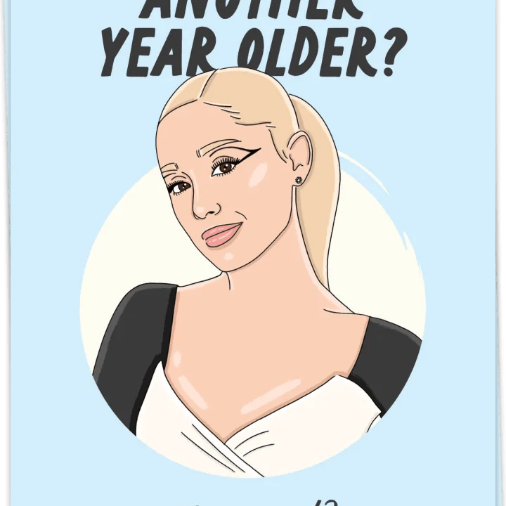 Postcard - Another Year Older? Yes, and? - Musgo Bazar