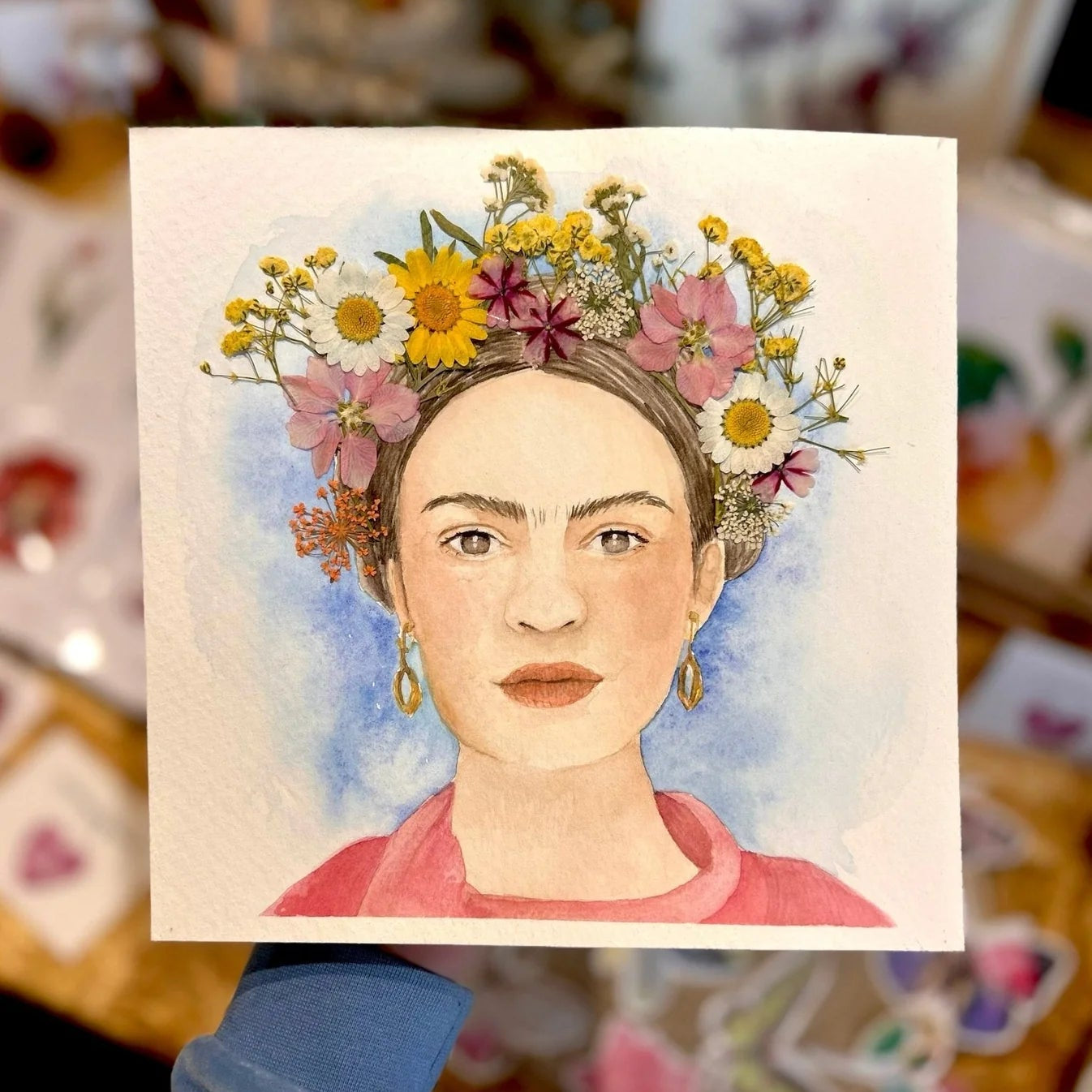 Print Nuria - Frida - Musgo Bazar