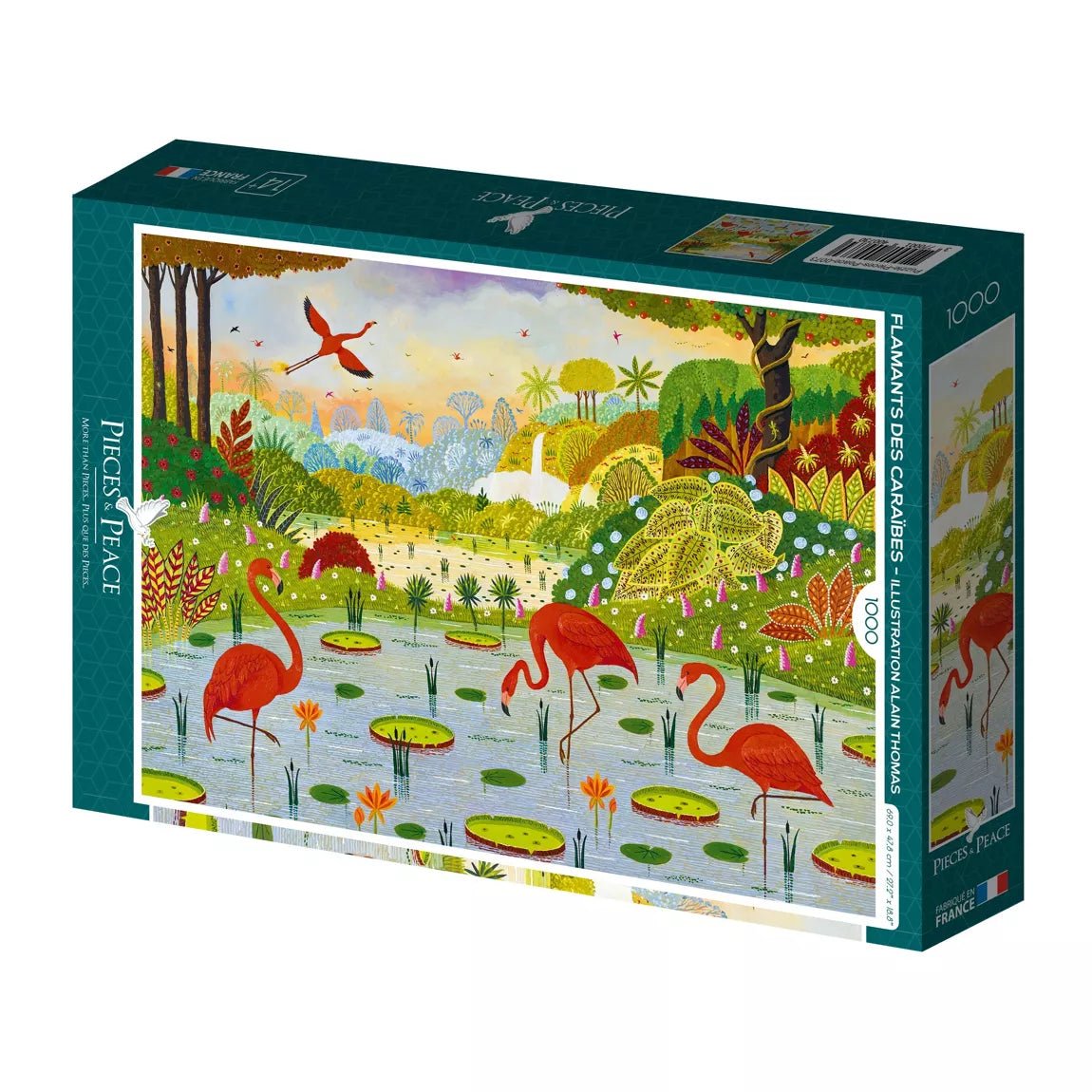 Puzzle - Filaments Des Caraibes - Alain Thomas - 1000 Pieces - Musgo Bazar