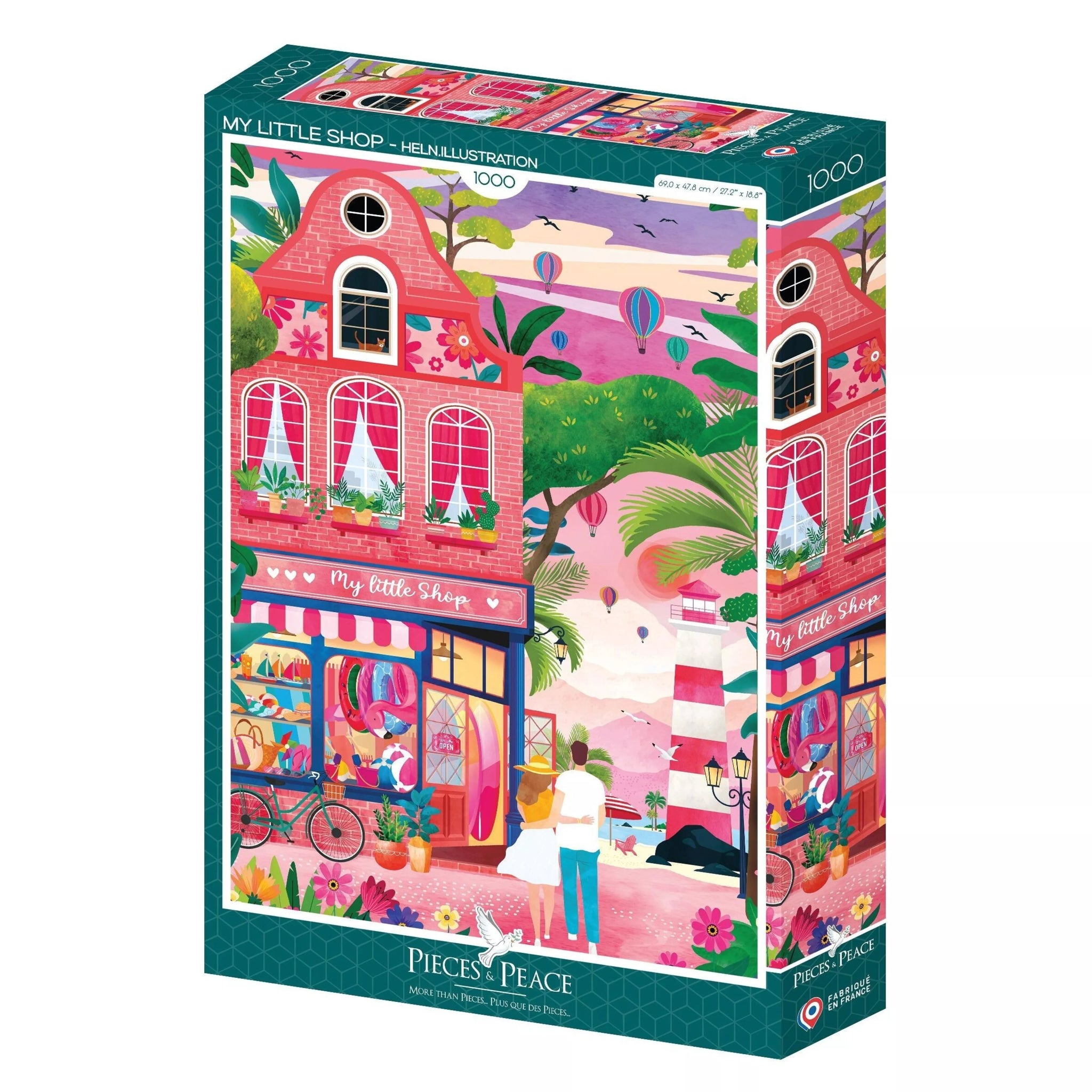 Puzzle - My Little Shop - 1000 pieces - Musgo Bazar