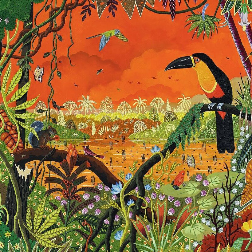 Puzzle - Toucan Ariel - Thomas Alain - 1000 pieces - Musgo Bazar
