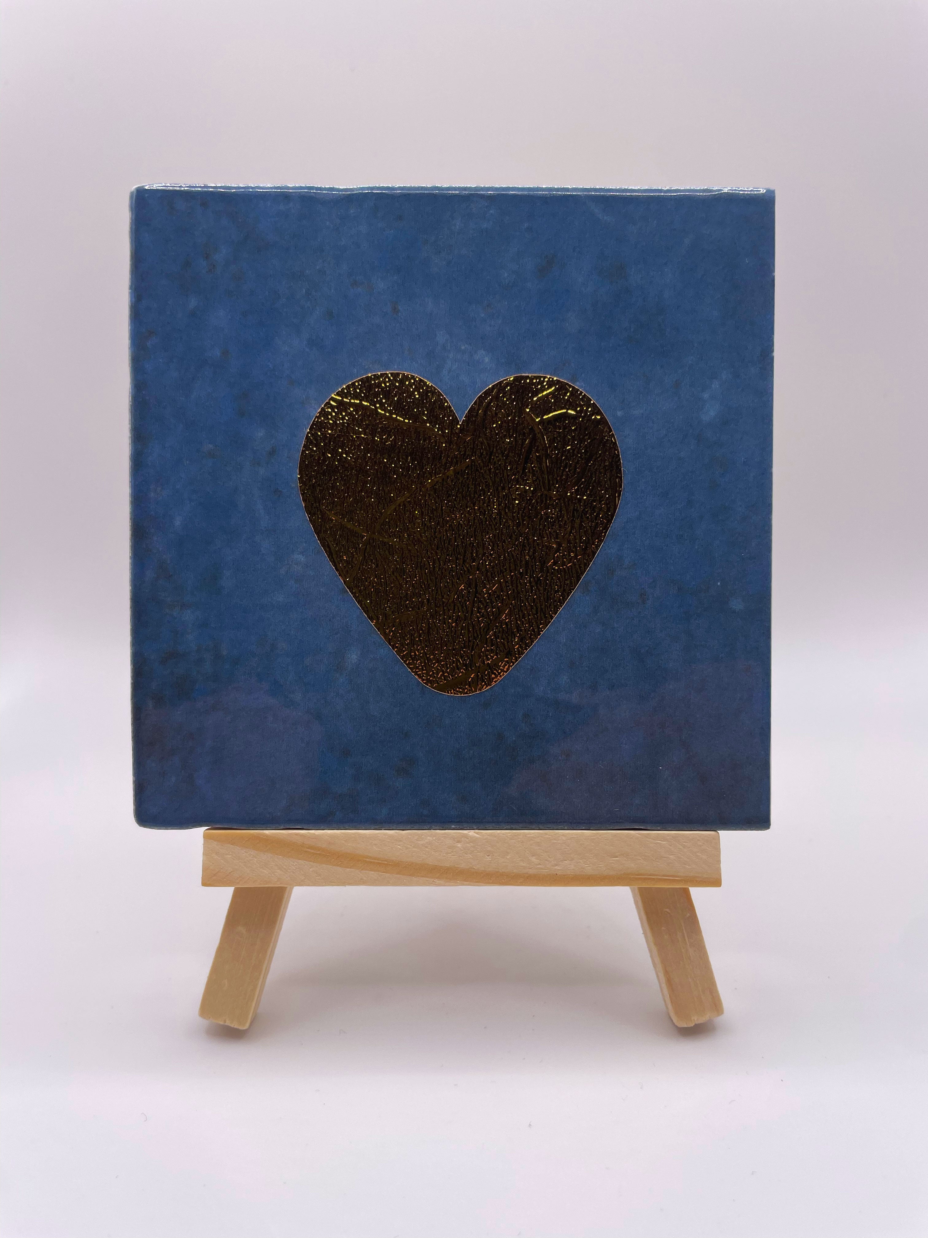 Quote Tile 'Heart' - Musgo Bazar