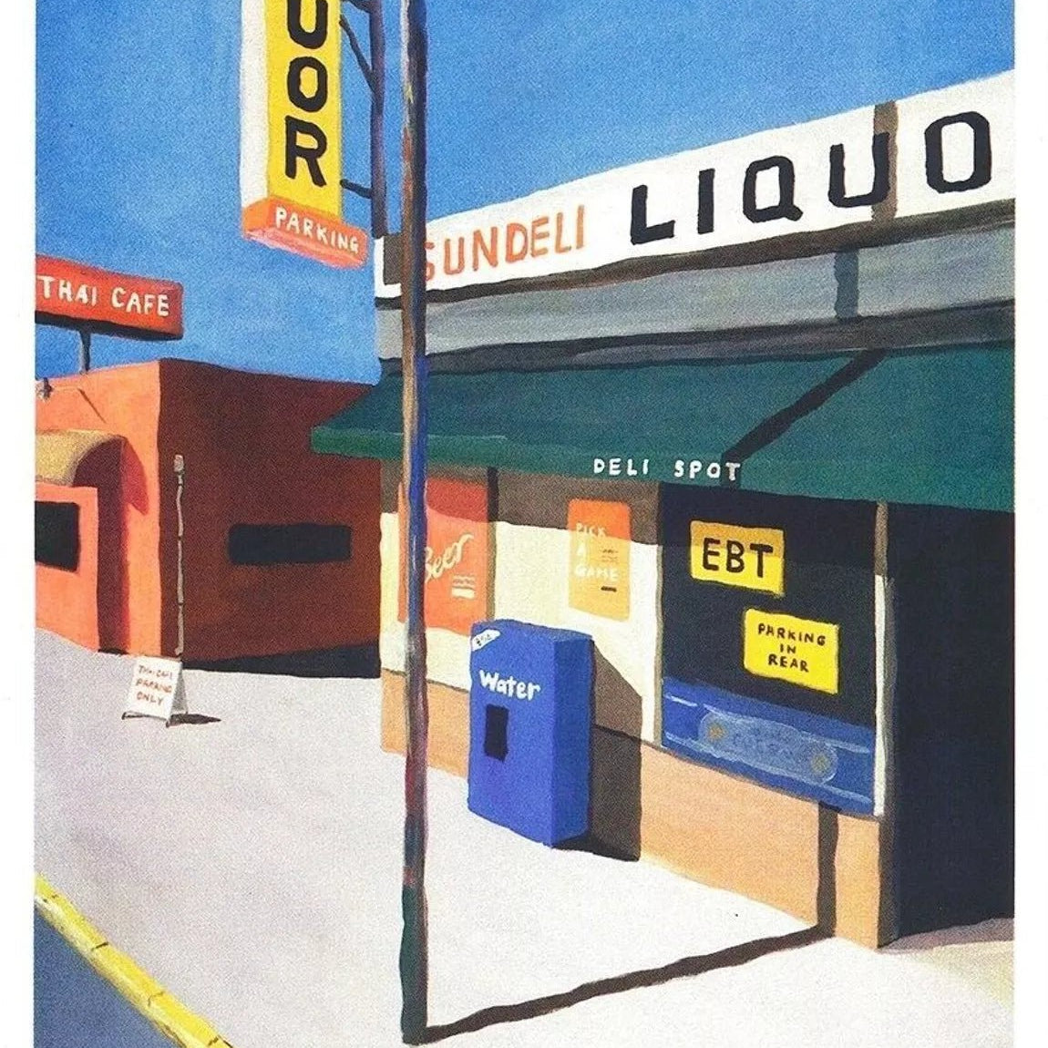 Riso Art Print - Nao Tatsumi - Pacific Coast Highway - Musgo Bazar