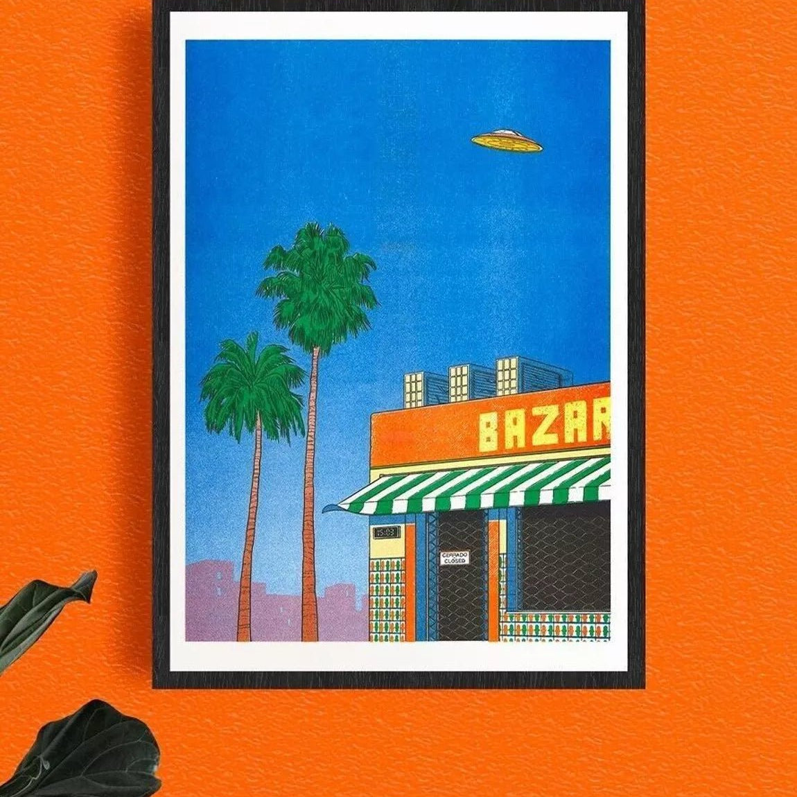 Riso Art Print - Simon Bailly - L´Espagne a 15h - Musgo Bazar
