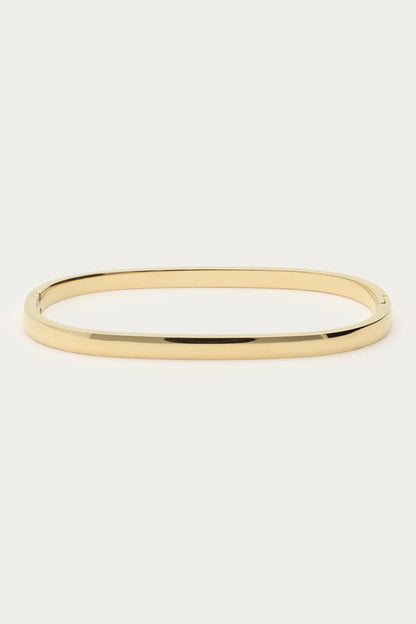 Small Square Bangle – Stainless Steel - Musgo Bazar