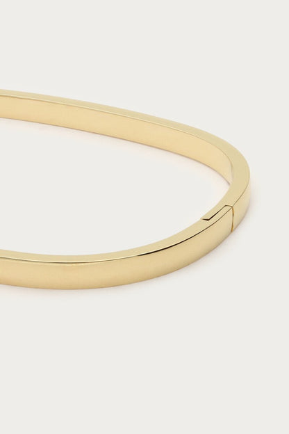 Small Square Bangle – Stainless Steel - Musgo Bazar