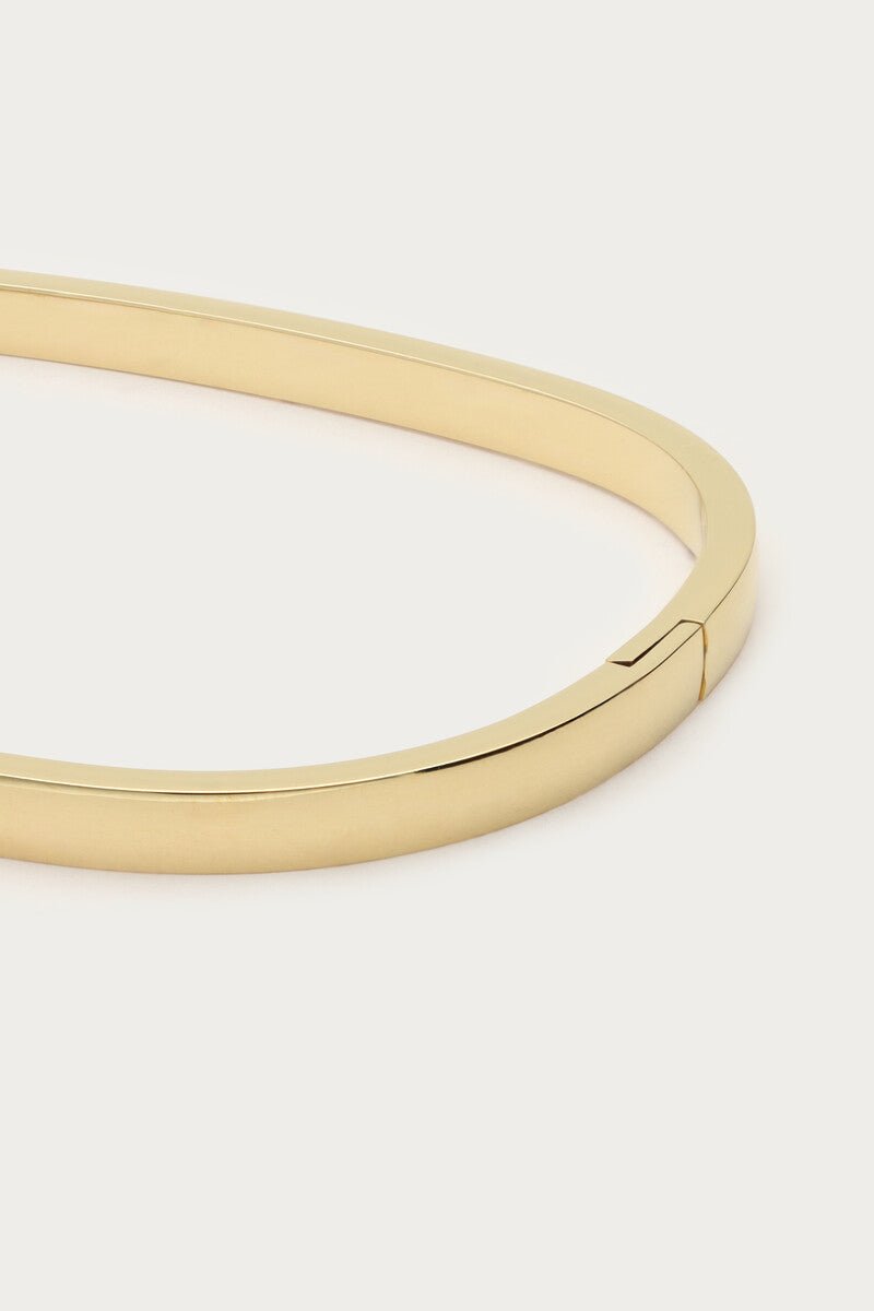 Small Square Bangle – Stainless Steel - Musgo Bazar