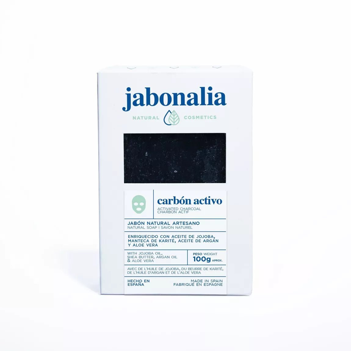 Soap Jabonalia - Active Carbon - Musgo Bazar