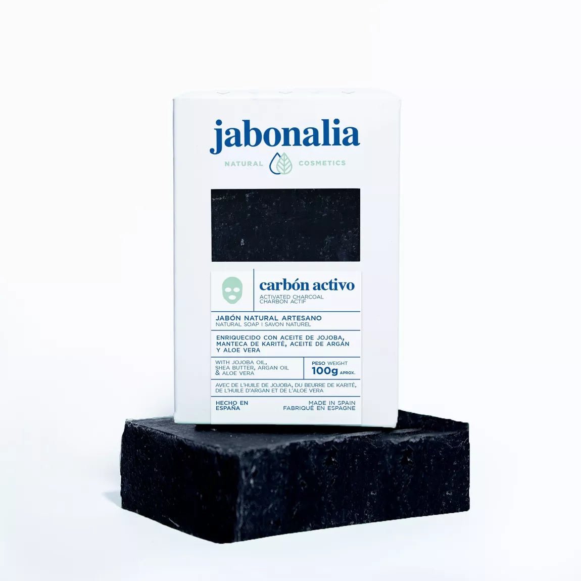 Soap Jabonalia - Active Carbon - Musgo Bazar