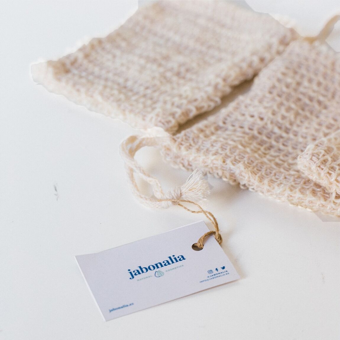 Soap - Jabonalia Sponge bag - Musgo Bazar