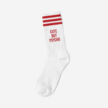 SOCKS Mothersocker - Cute but psycho - Red - Musgo Bazar
