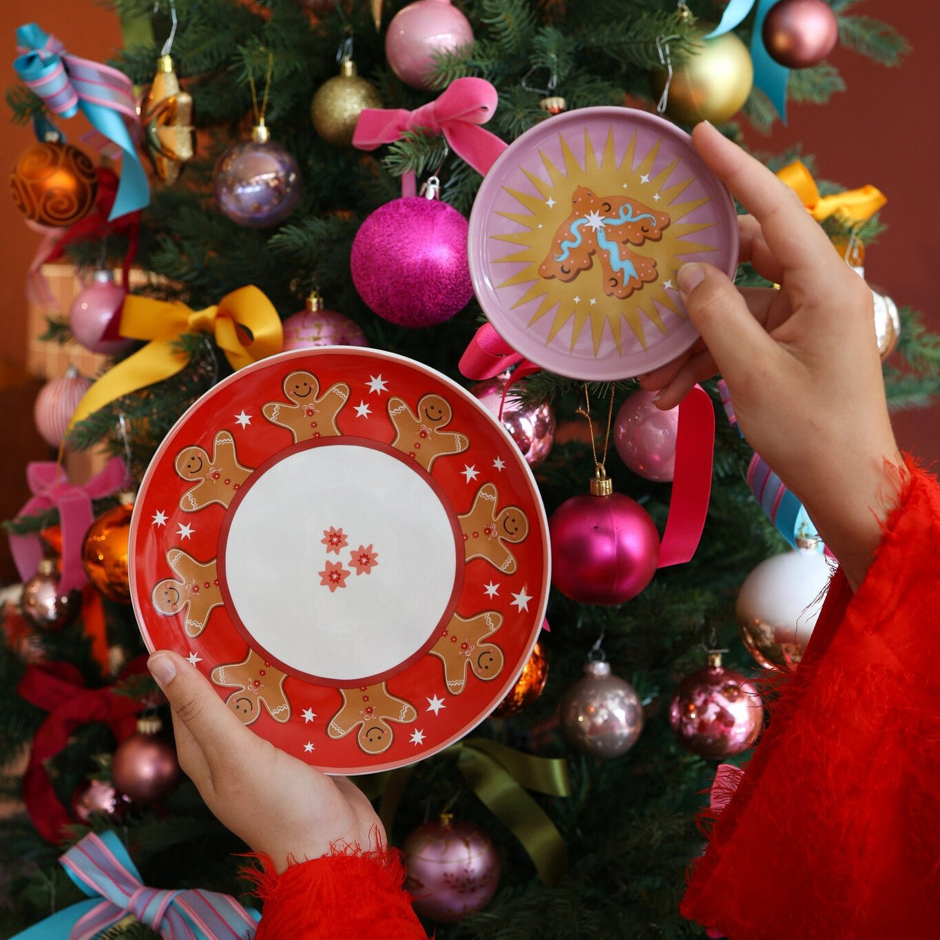 Tableware ATLITW - Plate Gingerbread Man - Musgo Bazar