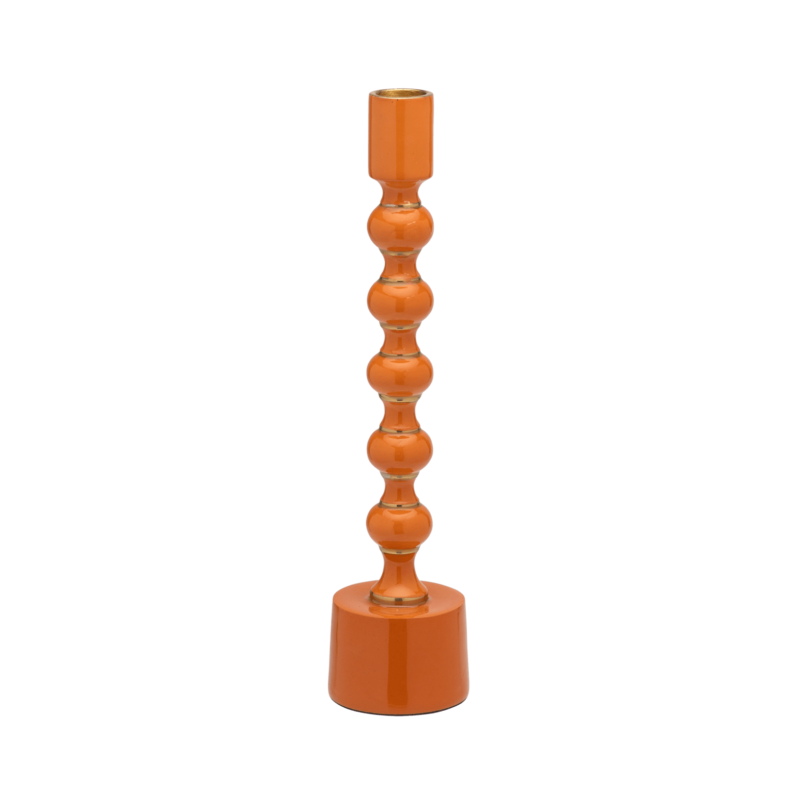Tangerine Richie Large Candle Holder - Musgo Bazar