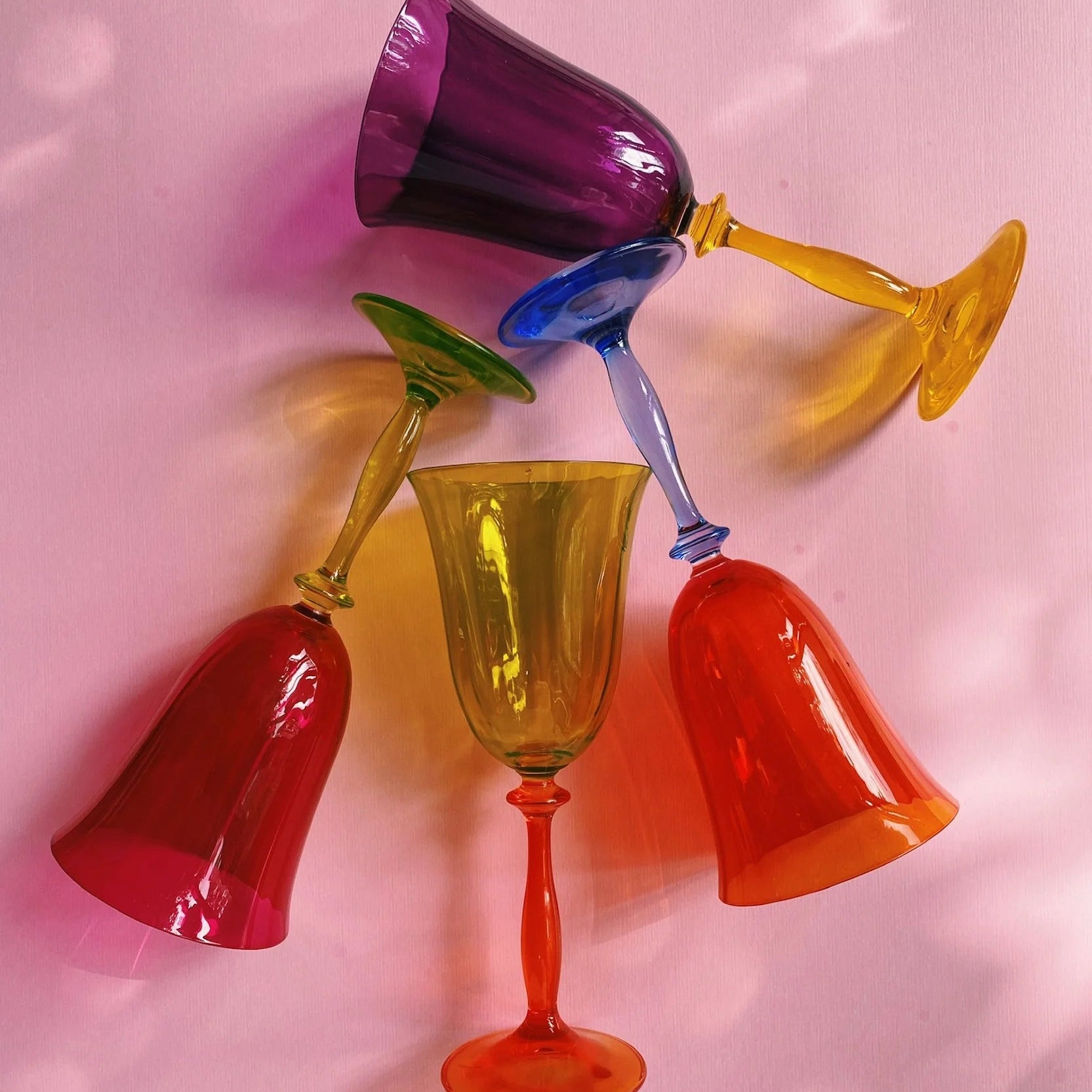 Wine Glass Petunia Optic - Musgo Bazar