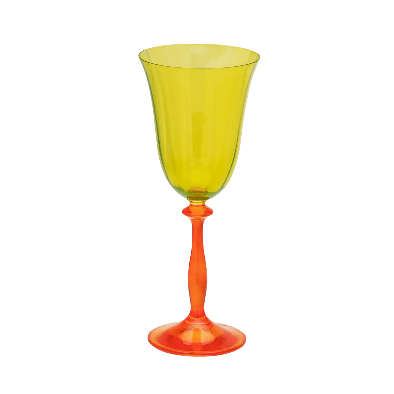 Wine Glass Poppy Optic - Musgo Bazar